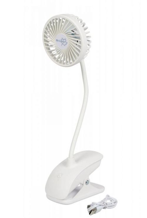 Větráček Bo-Camp Table fan with clamp Flex Barva: bílá