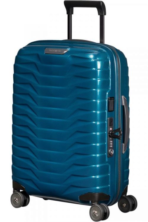 Cestovní kufr Samsonite Proxis Spinner 55 EXP Barva: modrá