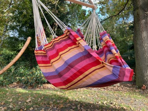 Závěsné křeslo Hamaka.eu Colca large Barva: červená