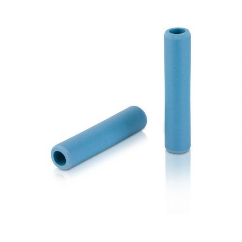 Gripy XLC GR-S31 - silikonové, 130 mm, modrá cyan