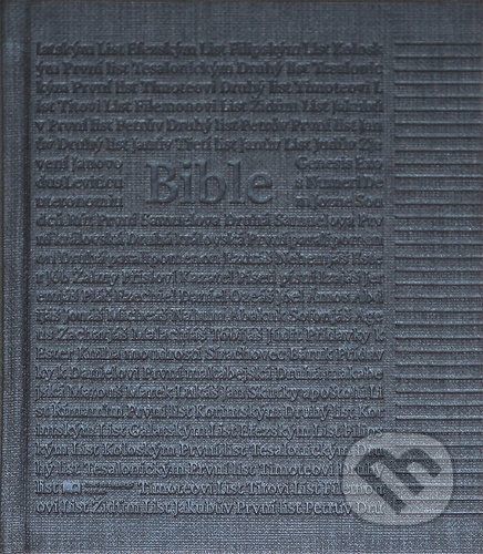 Poznámková Bible antracitová - Česká biblická společnost