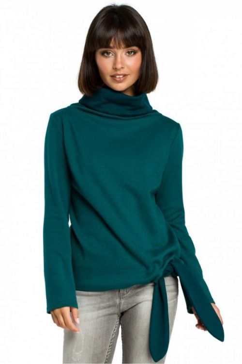 Dámská halenka B085 - BEwear - S - tmavě zelená