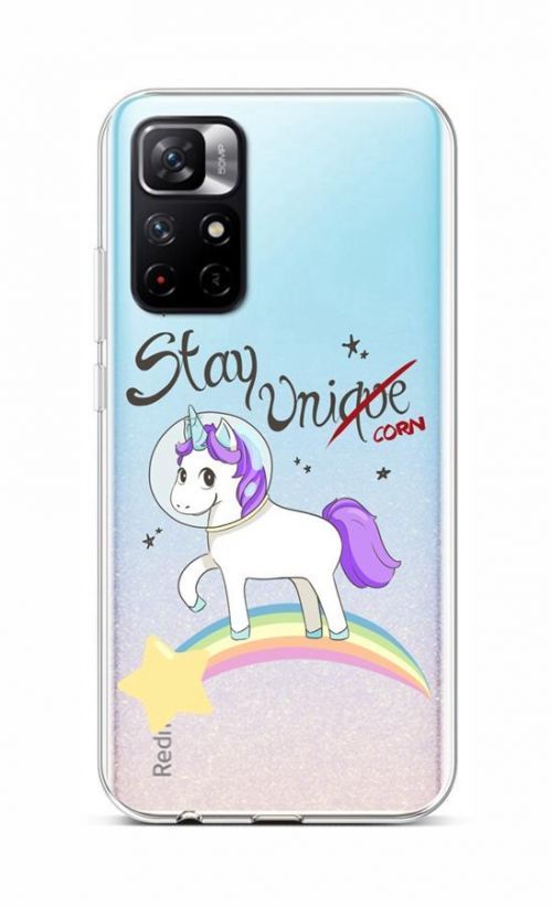 Kryt TopQ Xiaomi Redmi Note 11 silikon Stay Unicorn 67329