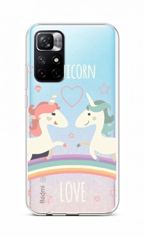 Kryt TopQ Xiaomi Redmi Note 11 silikon Unicorn Love 67324