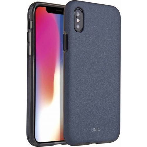 UNIQ Lithos Azure iPhone XS Max tmavě modré