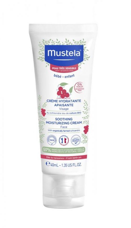 Mustela Zklidňující hydratační krém 40 ml