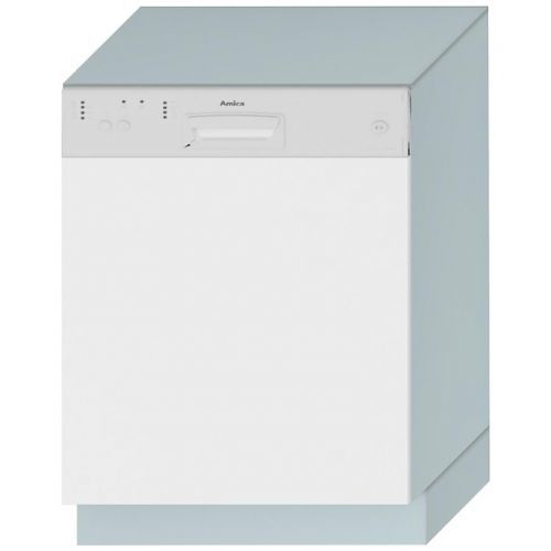 Dvířka Pro Vestavnou Myčku  Denis 60po Bílý Satén Mat