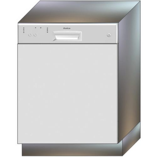 Dvířka Pro Vestavnou Myčku  Bono 60po Bílá Alaska