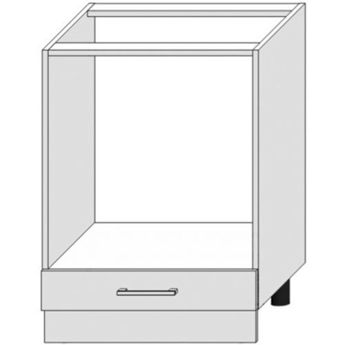 Kuchyňská Skříňka Bono Dk60 Bílá Alaska/Bílý