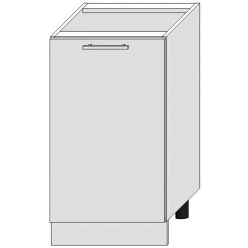 Kuchyňská Skříňka Bono D40 Pl Bílá Alaska/Bílý