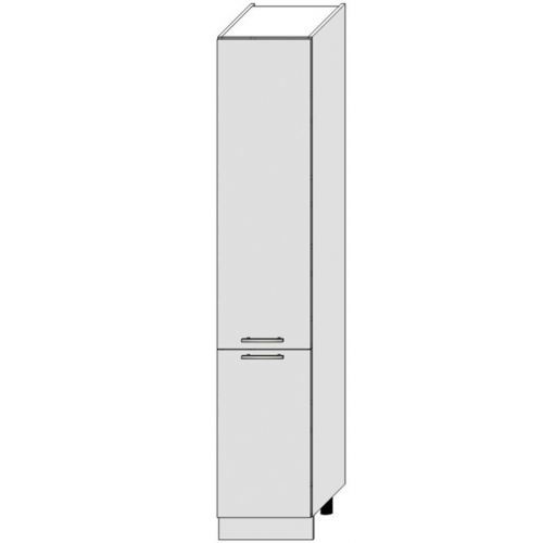 Kuchyňská Skříňka Bono D40sł 2133 Pl 2fr Bílá Alaska/Bílý