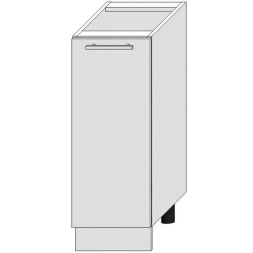 Kuchyňská Skříňka Bono D30 Pl Bílá Alaska/Bílý