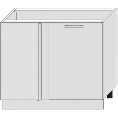 Kuchyňská Skříňka Bono Dnp Pl Bílá Alaska/Bílý