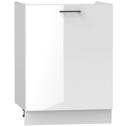 Kuchyňská Skříňka Oscar D60zl Pl Bílý Lesk/Bílý