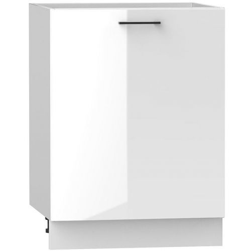 Kuchyňská Skříňka Oscar D60pc Pl Bílý Lesk/Bílý