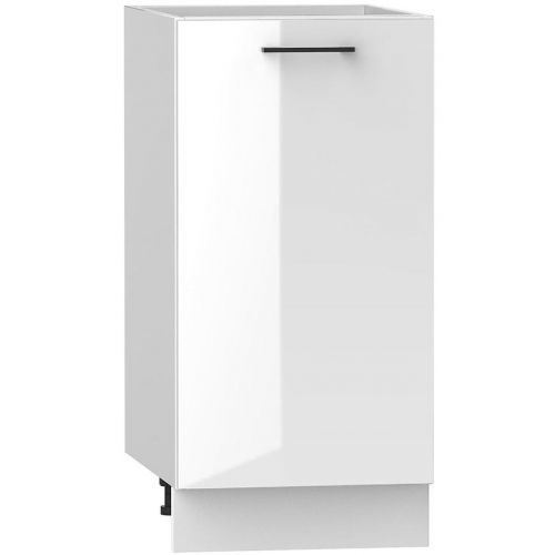 Kuchyňská Skříňka Oscar D40 Pl Bílý Lesk/Bílý