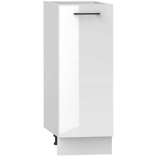 Kuchyňská Skříňka Oscar D30 Pl Bílý Lesk/Bílý