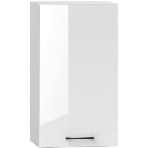 Kuchyňská Skříňka Oscar W40 Pl Bílý Lesk/Bílý