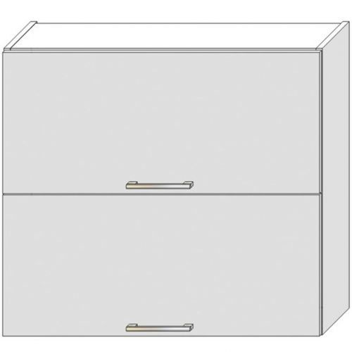 Kuchyňská Skříňka Bono W80grf/2 Bílá Alaska/Bílý