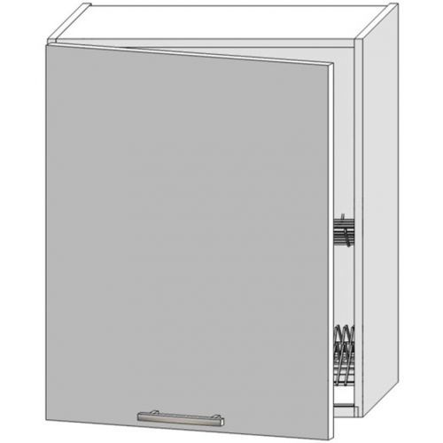 Kuchyňská Skříňka Bono W60su Alu Bílá Alaska/Bílý