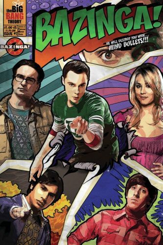 POSTERS Umělecký tisk The Big Bang Theory - Bazinga