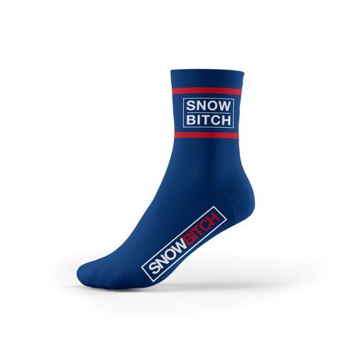 ponožky SNOWBITCH - Snowbitch Socks Crew Navy (NAVY)