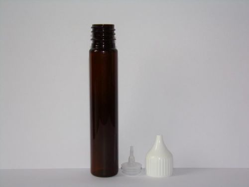 STEZA - Plastová hnědá lahvička 25 ml.