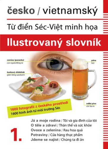 Česko-vietnamský ilustrovaný slovník 1. - Jana Dolanská-Hrachová, Brožovaná