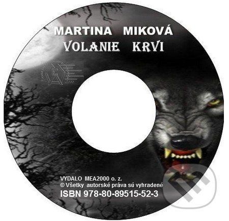 Volanie krvi (e-book v .doc a .html verzii) - Martina Miková