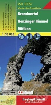 Brandnertal - Nenzinger Himmel - Rätikon 1:35 000 - freytag&berndt