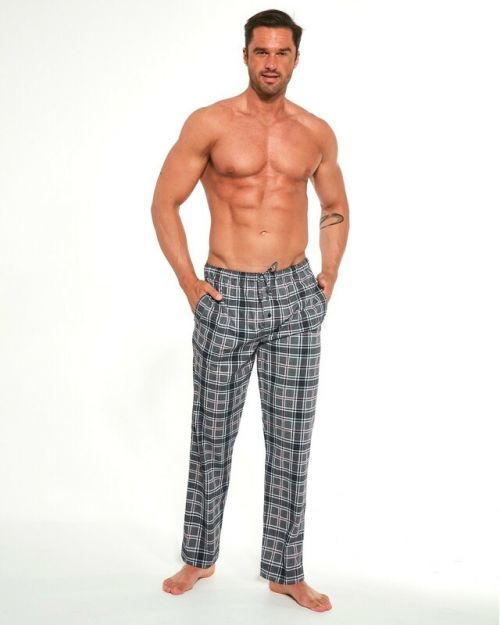 Pánské pyžamové kalhoty Cornette 691/34 666603, S-2XL - M - grafit