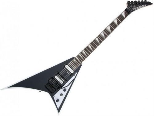 Jackson JS32 Rhoads Black with White Bevels