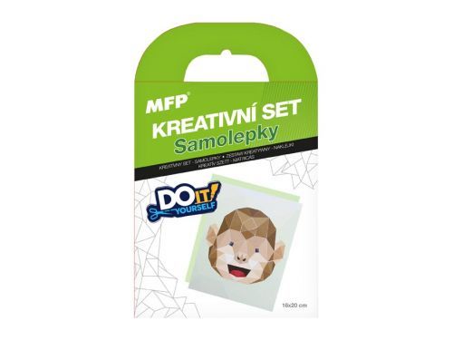 MFP 1042136 Kreativní set - samolepky opice