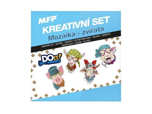 MFP 1042121 Kreativní set - mozaika zvířata