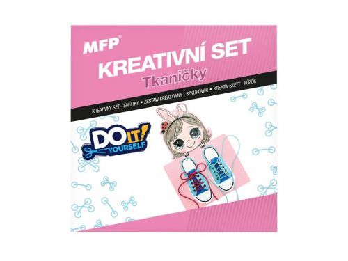 MFP 1042145 Kreativní set - tkaničky