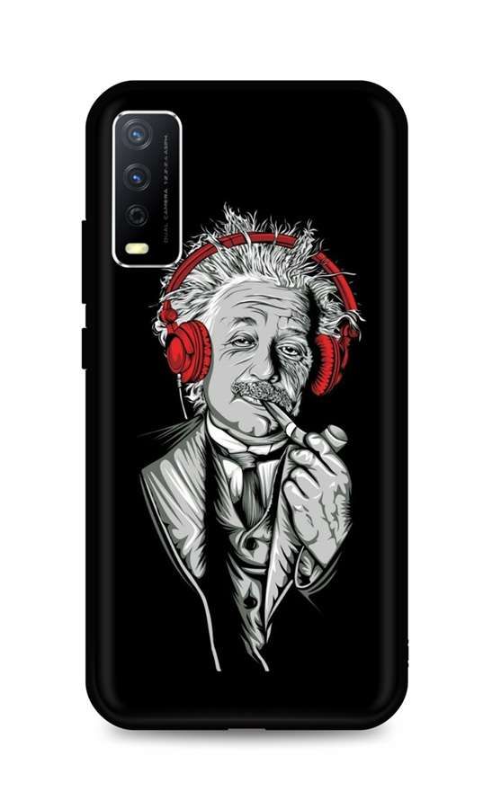 Kryt TopQ Vivo Y20s silikon Albert Einstein 67084