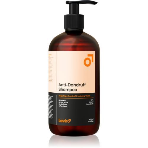 Beviro Anti-Dandruff přírodní šampon proti lupům 500 ml