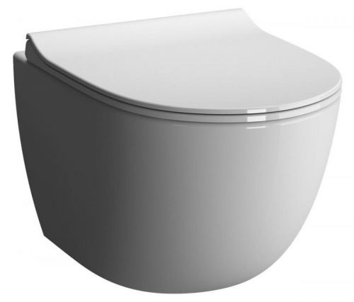 WC závěsné Vitra Sento smooth flush včetně sedátka zadní odpad 7848-003-6147