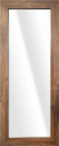 Nástěnné zrcadlo v hnědém rámu Styler Jyvaskyla, 60 x 148 cm