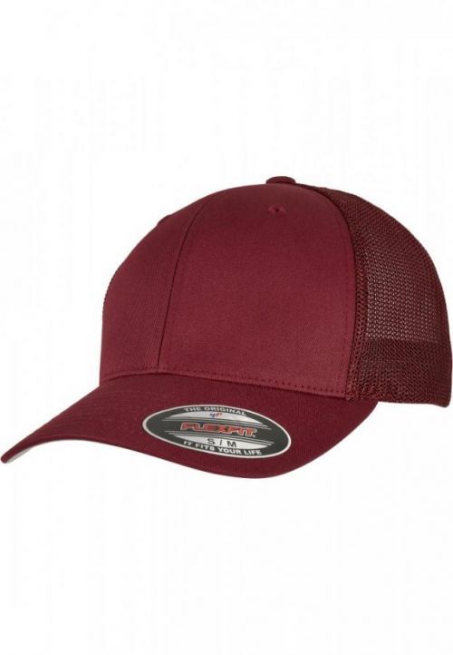 Flexfit Mesh Trucker - cranberry S/M