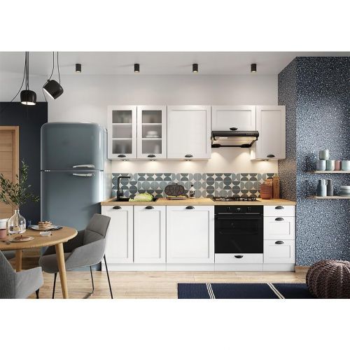 Kuchyňská Linka Adele 180/240 Bílý Puntík Bb