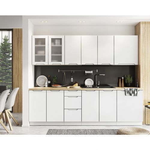 Kuchyňská Linka Zoya 180/240 Bílý Puntík Bb