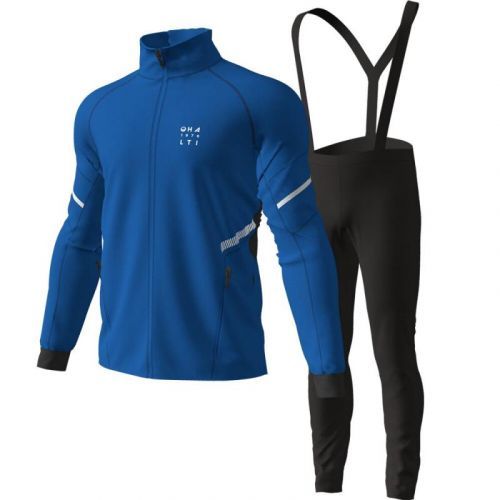 Halti Seefeld M XCT Softshell 2021 modrý pánský běžecký set + sleva 300,- na příslušenství