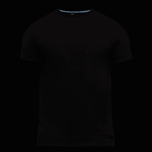 Slippsy Pánské tričko černé/ M