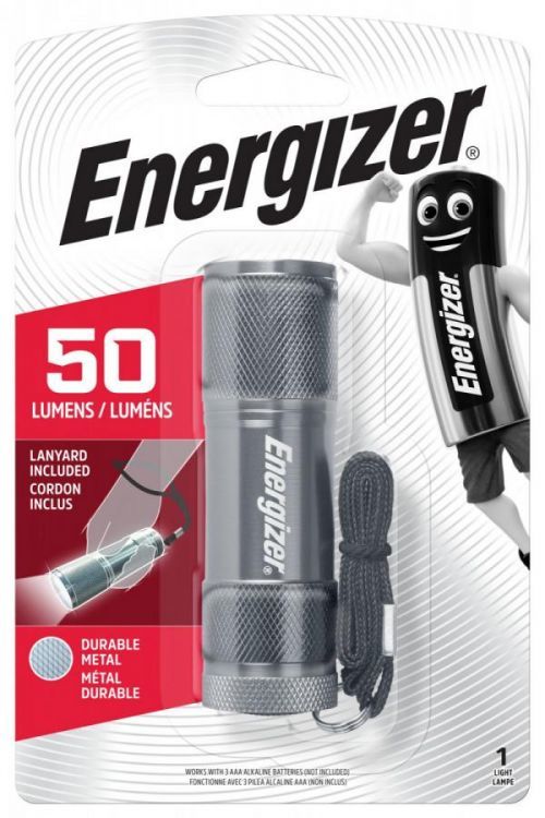 LED svítilna Energizer Metal LED 50lm Barva: černá