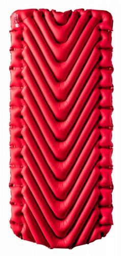 Nafukovací karimatka Klymit Insulated Static V Luxe Barva: červená