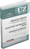 ÚZ 1459 / Krizové zákony, HZS, Požární ochrana, Obnova území
