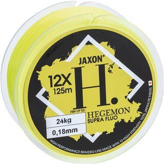 HEGEMON SUPRA 12X FLUO BRAIDED LINE 0,06mm 125m