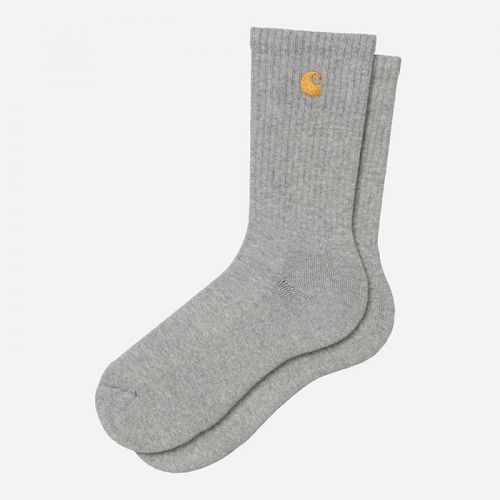 Carhartt WIP Chase Socks I029421 GREY HEATHER/GOLD