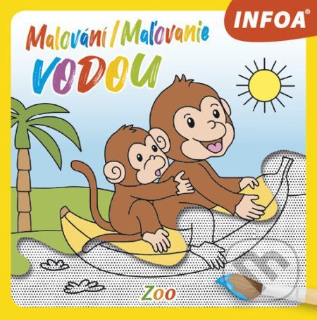 Malování / Maľovanie vodou - Zoo